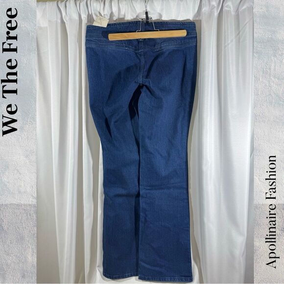 We The Free Stillwater Lowrise Women's Blue Jeans Size 29 NWT - Picture 6 of 9